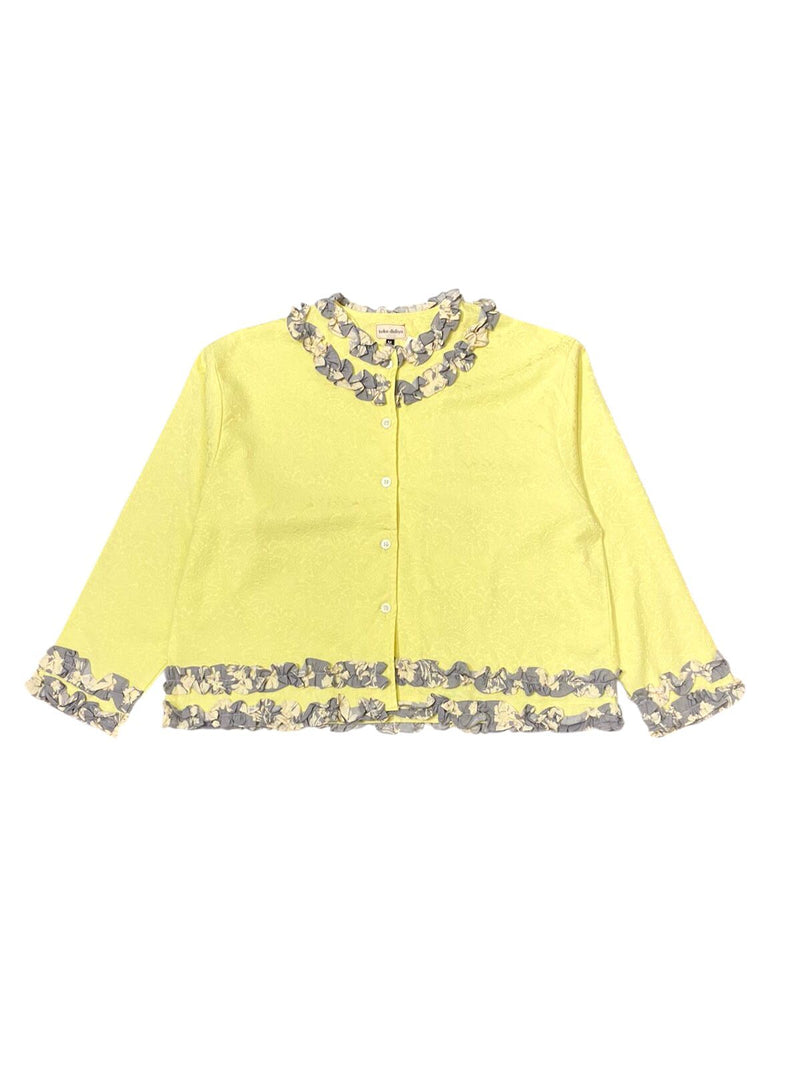 Molly Frill Jacket Yellow
