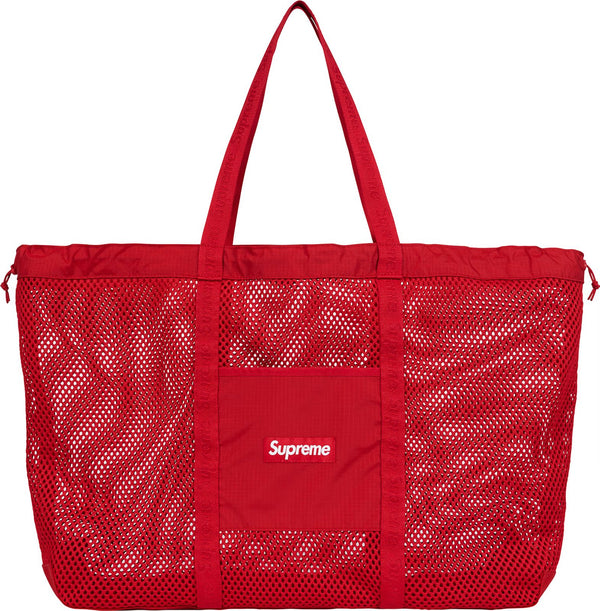 Supreme Mesh Tote Red