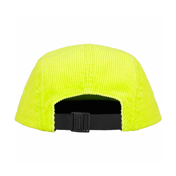 Supreme Corduroy Camp Cap Neon Yellow