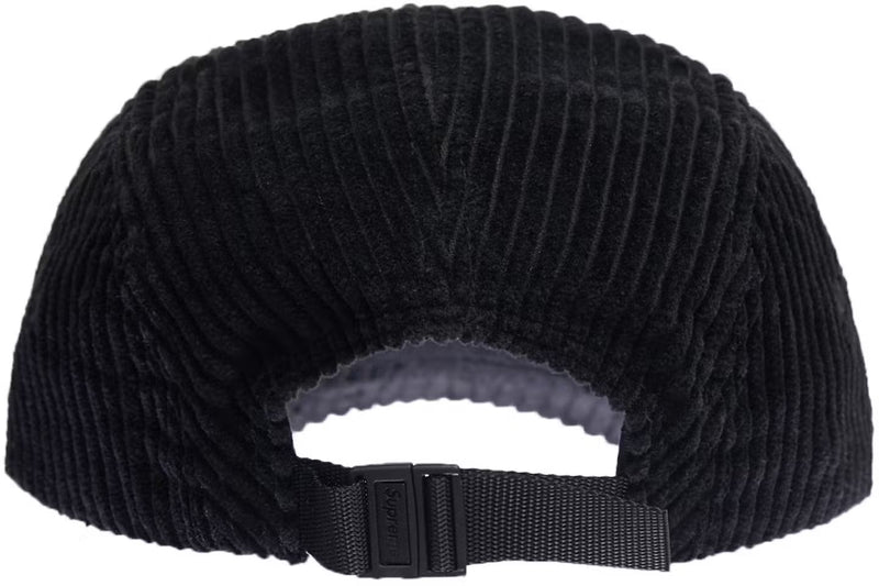 Supreme Corduroy Camp Cap Black