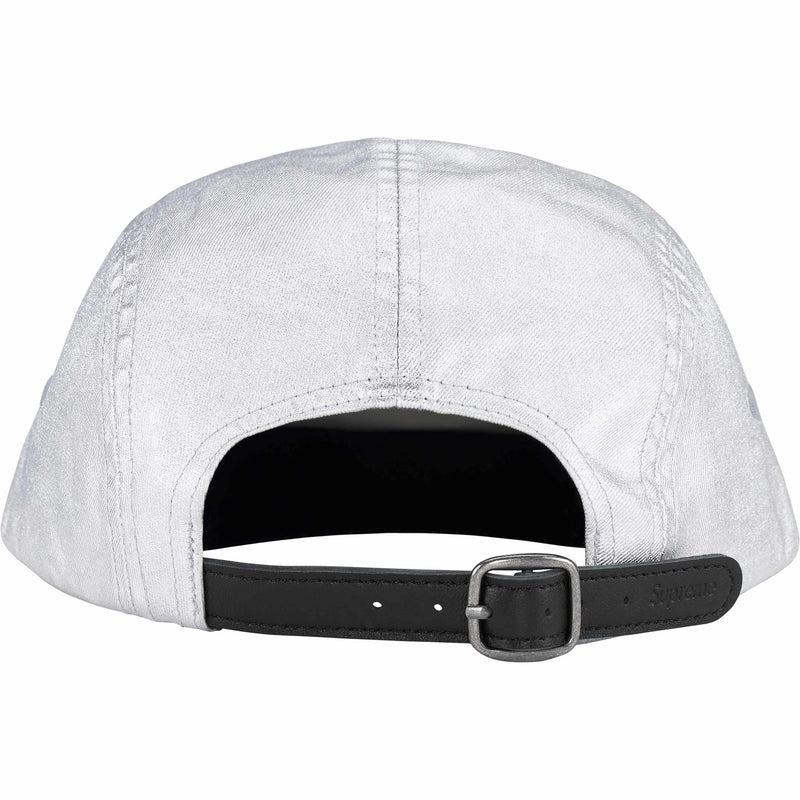 Supreme Washed Chino Twill Camp Cap Silver