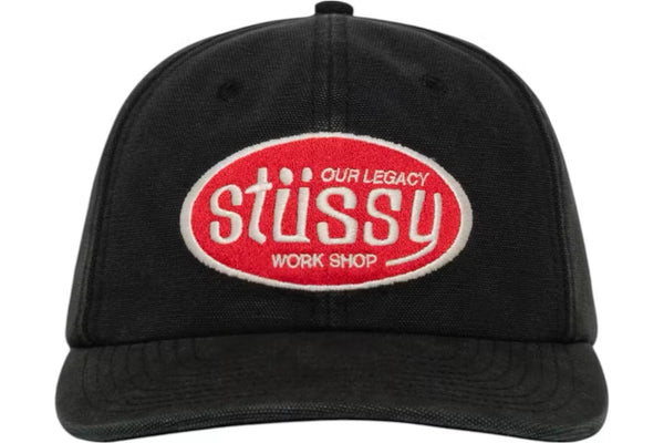Stussy x Our Legacy Workshop Mid Dept Cap Black