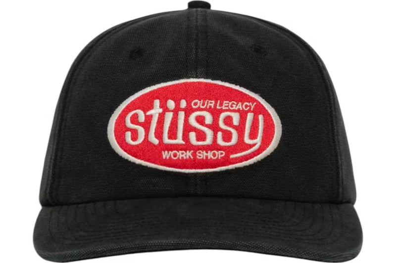 Stussy x Our Legacy Workshop Mid Dept Cap Black