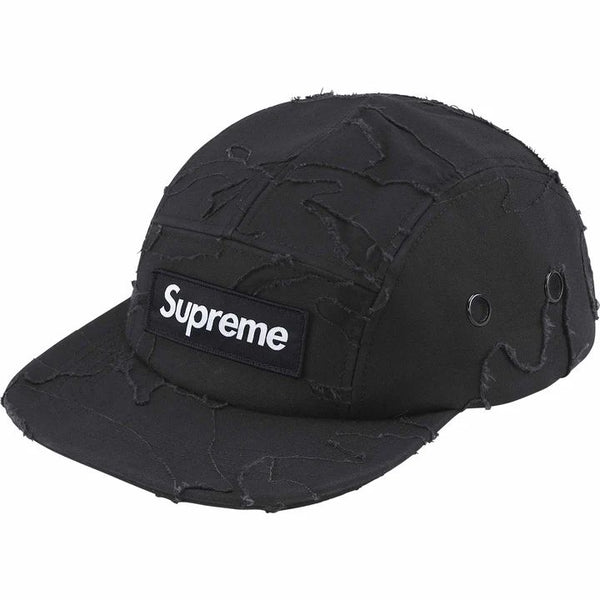 Supreme Layered Camo Camp Cap Black