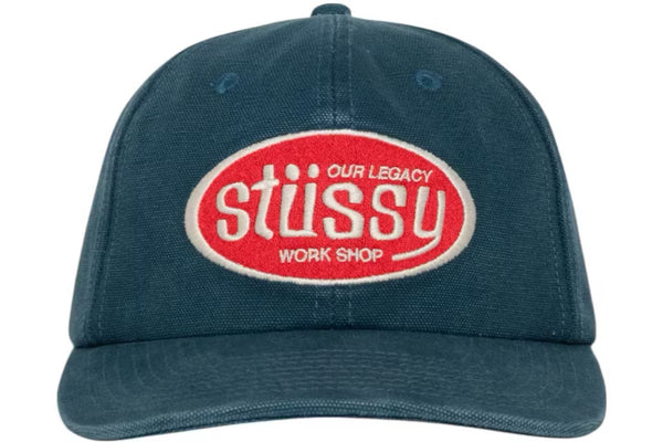 Stussy x Our Legacy Workshop Mid Dept Cap Blue
