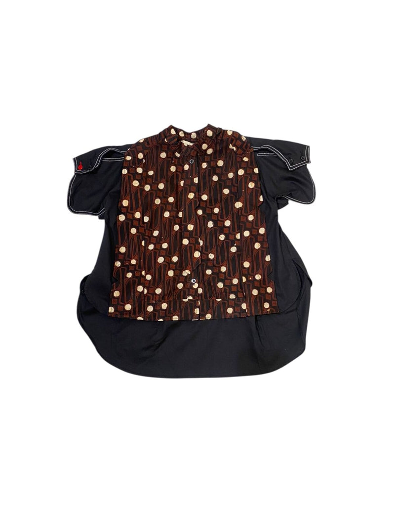 Takumi Symmetrical Top Batik Black