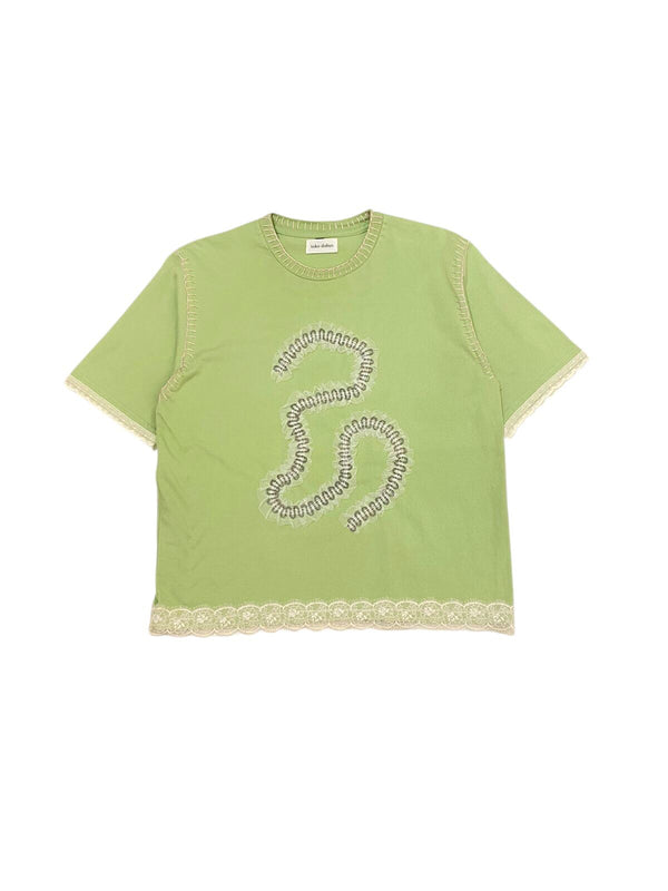 Neil Lace Tee Light Green