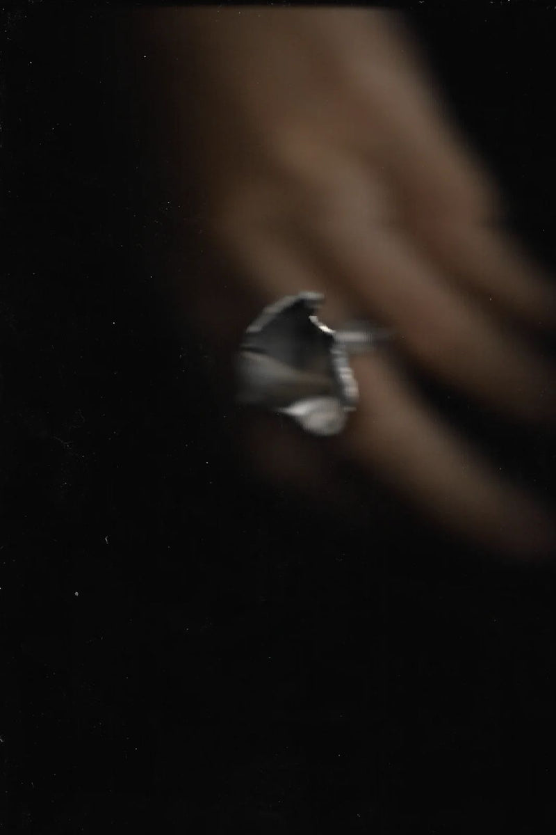 Teduh Remuk Ring Silver