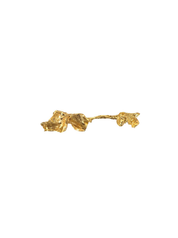 Redup Long Brooch Gold