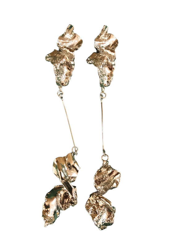 Redup Long Earrings Silver