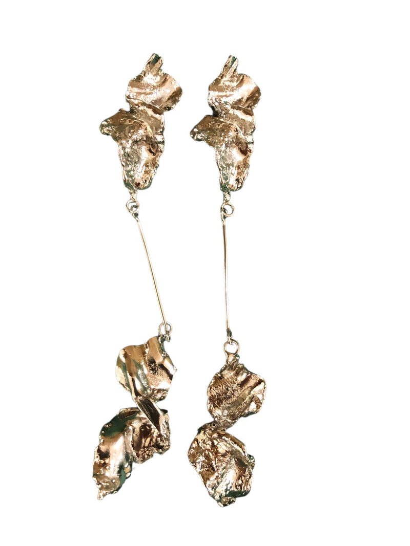 Redup Long Earrings Silver