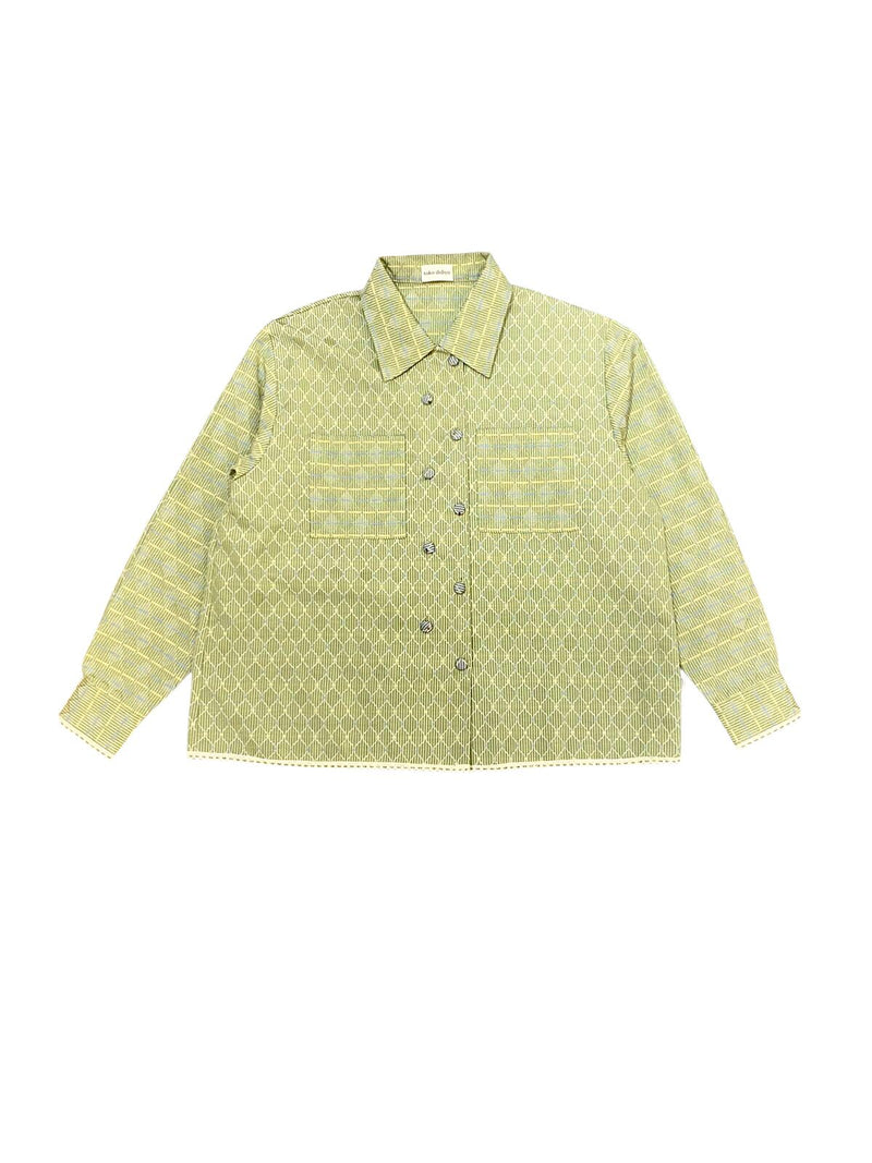 Emily Embroidery Jacket Lime