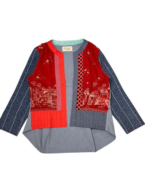 Just A Simple Cardi Batik Cartoonic