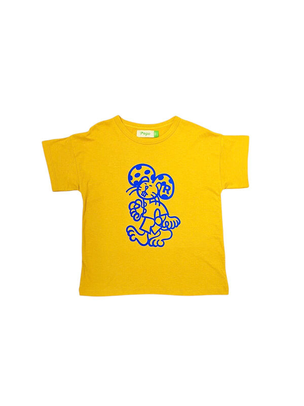 Polka Bunny T-Shirt - Mustard