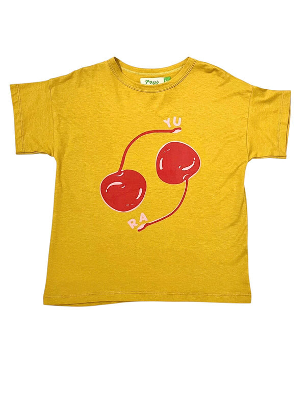 Cherry T-Shirt - Mustard