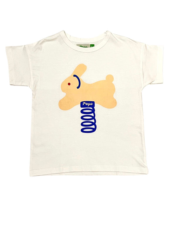 Rabbit Spring T-Shirt - White