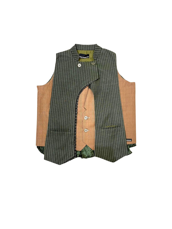 Aizen 2-Layer Vest Greenish Brown
