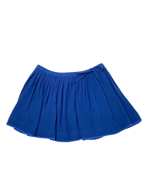 Cotton Skirt - Blue
