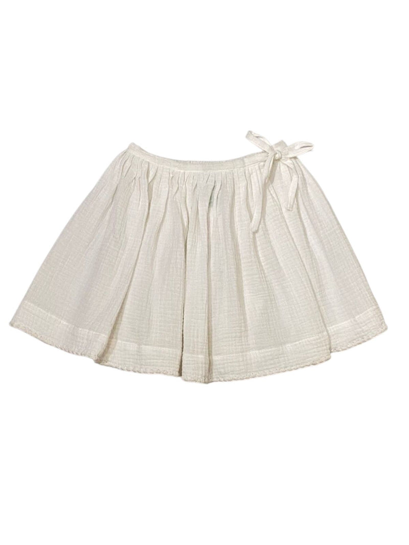 Cotton Skirt - White