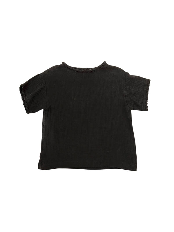 Cotton Blouse - Black