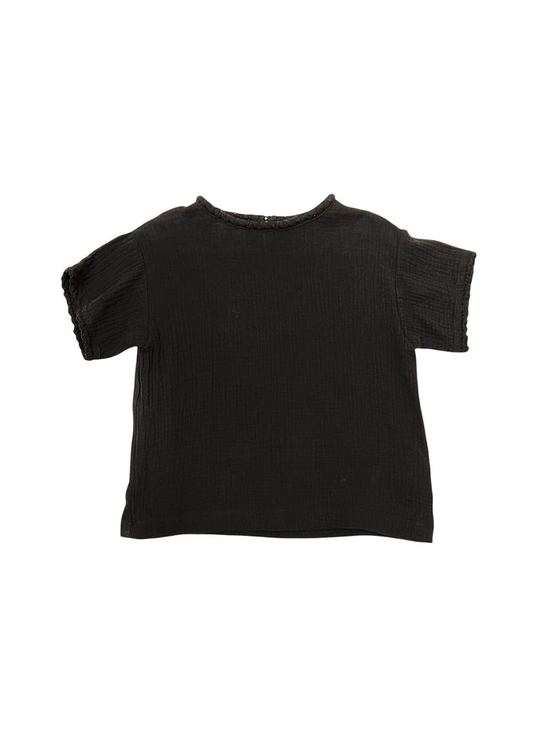 Cotton Blouse - Black
