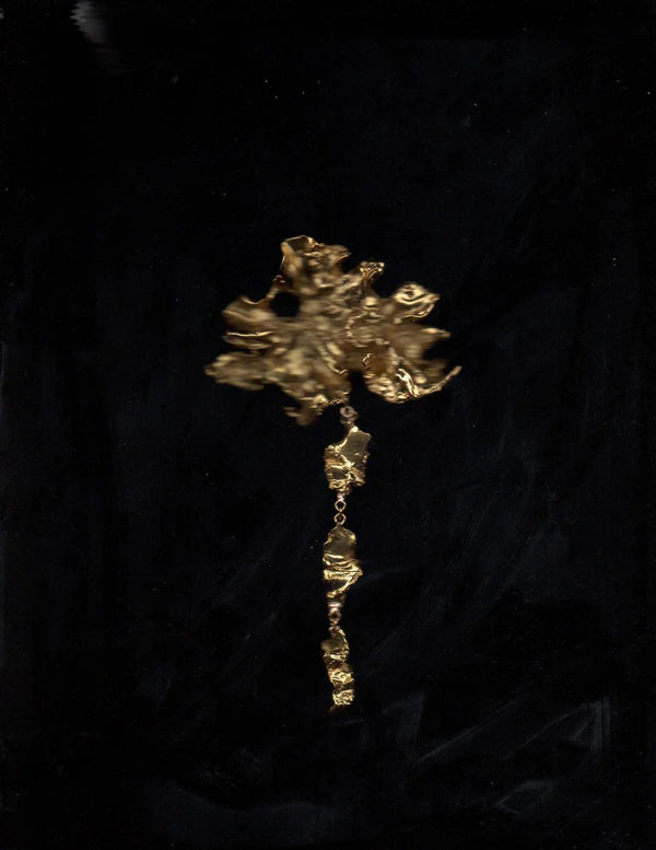 Ayal Keping Brooch Gold