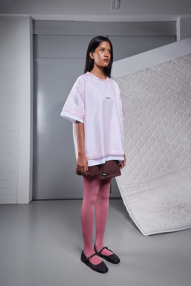 Fawn Top In Baby Pink