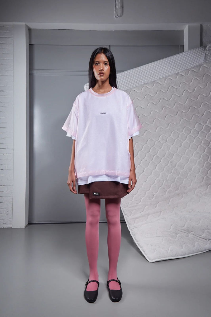 Fawn Top In Baby Pink