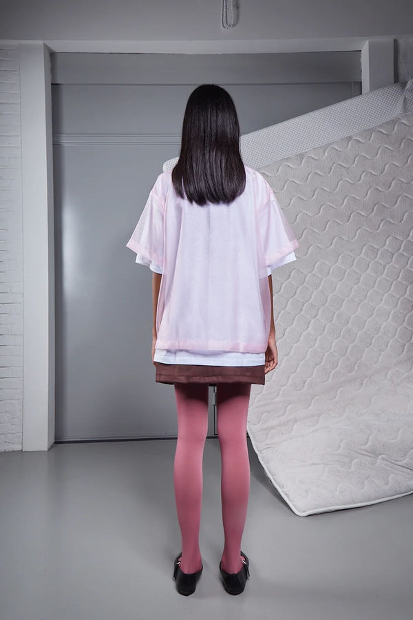 Fawn Top In Baby Pink