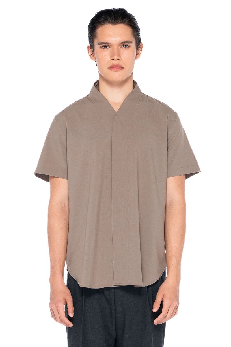 JR Etoupe Collarless Part 5 Shortsleeves EF
