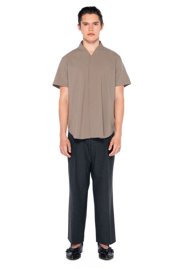 JR Etoupe Collarless Part 5 Shortsleeves EF