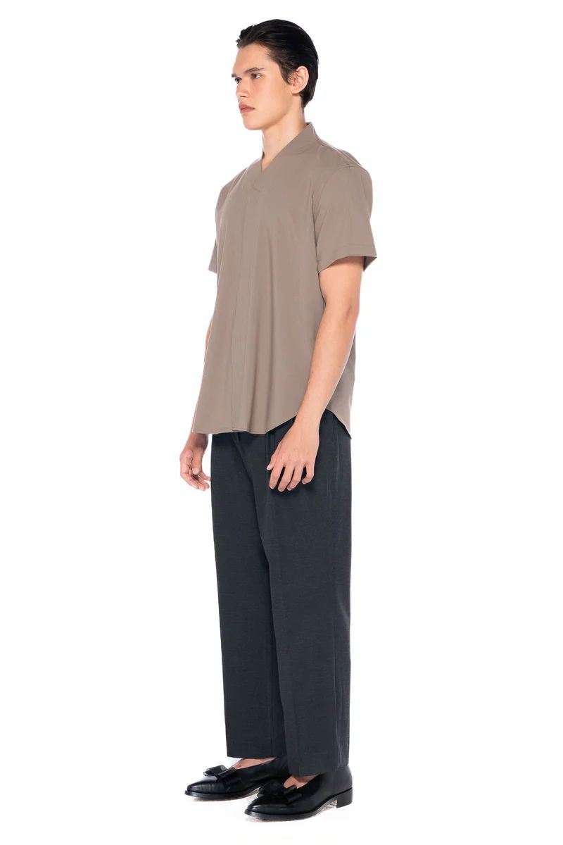 JR Etoupe Collarless Part 5 Shortsleeves EF
