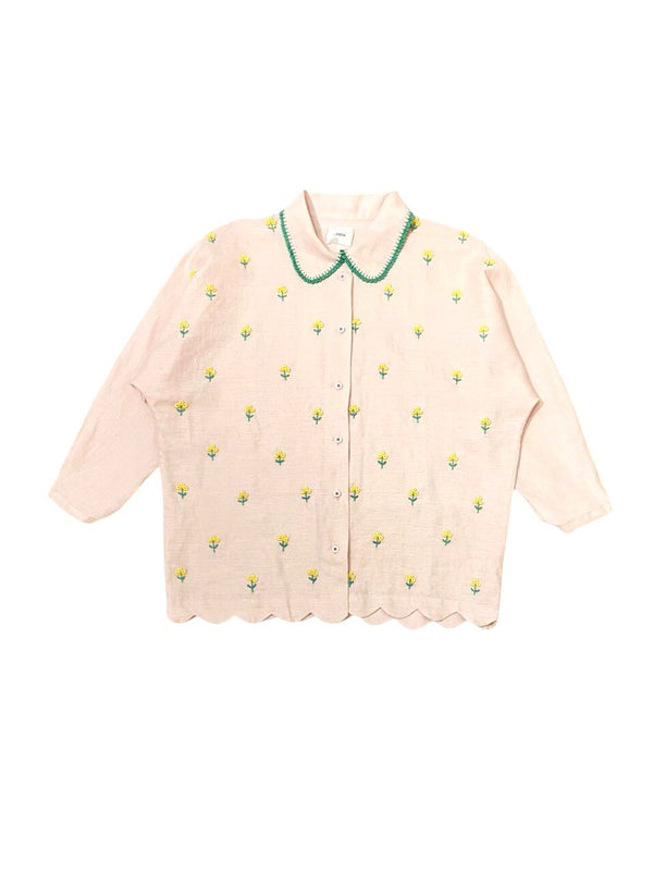 Du Jour Yellow Hana Flower Pink - Long