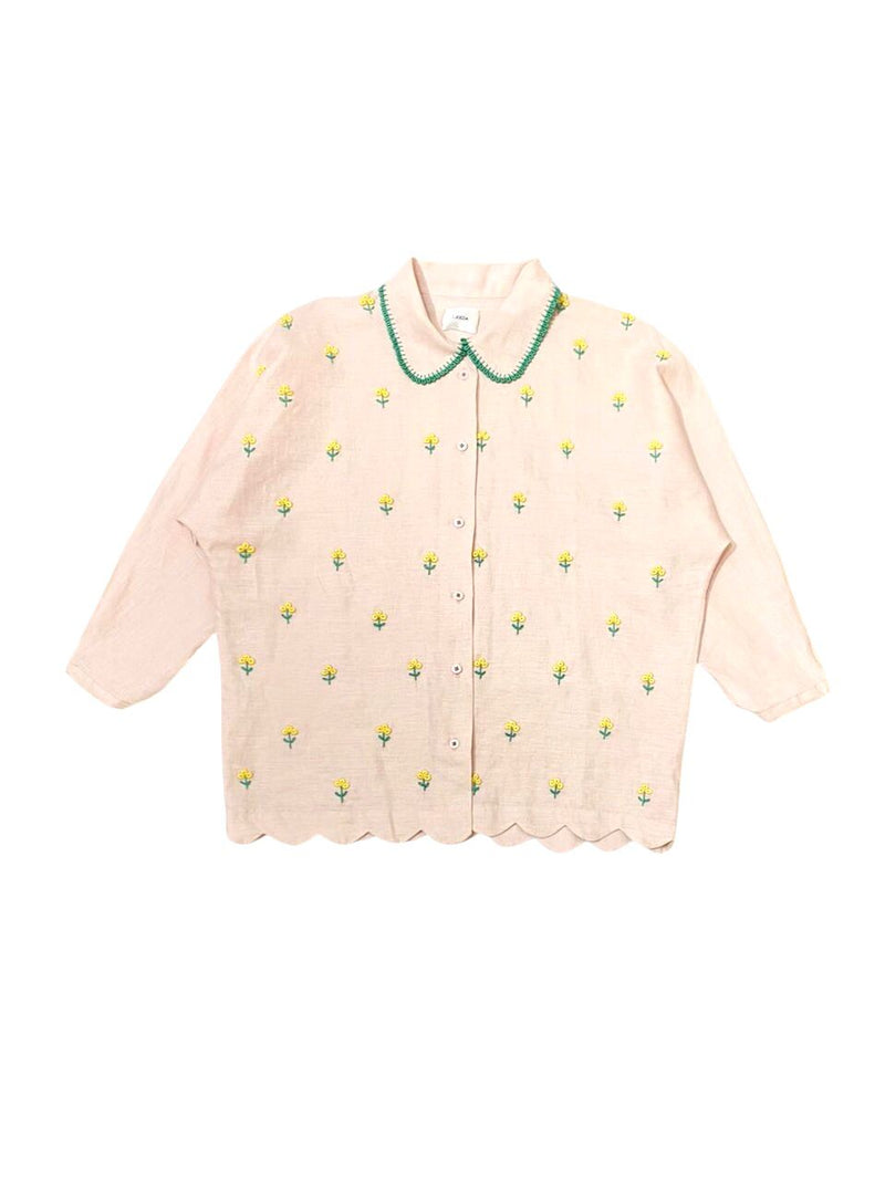 Du Jour Yellow Hana Flower Pink - Long