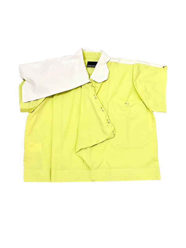 Keonna Cowled Top Yellow