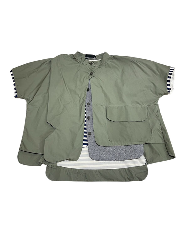Arshaka Layered Top Army