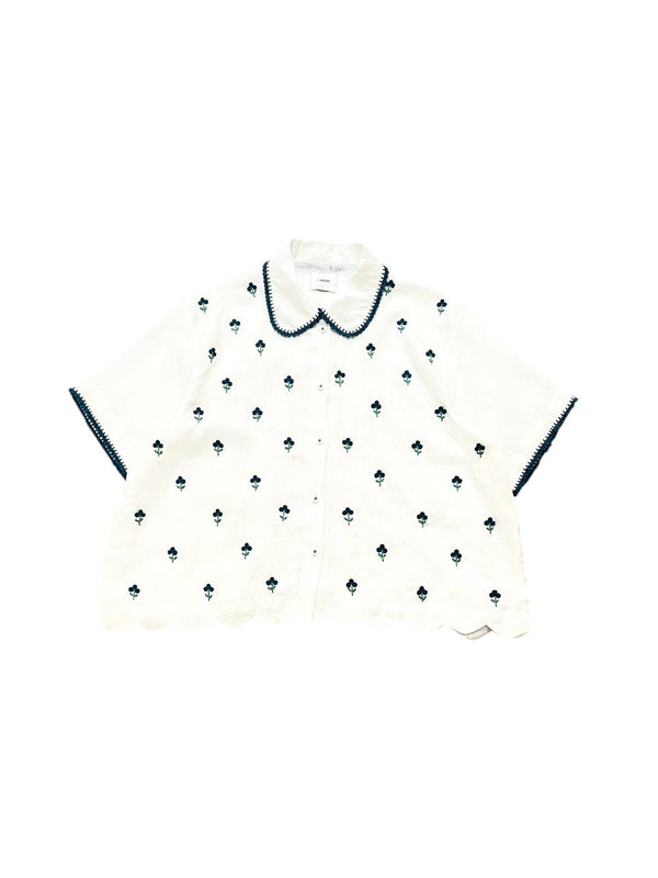 Du Jour Hana Flower Broken White - Short