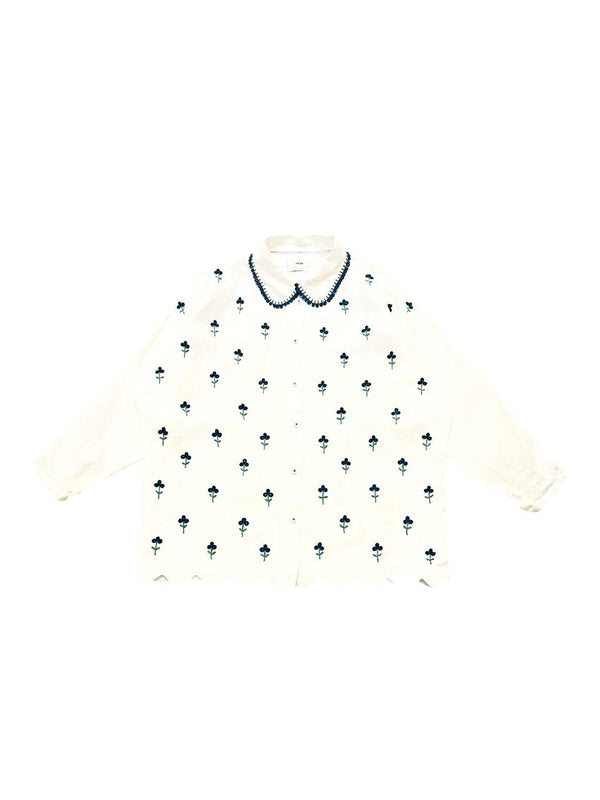 Du Jour Hana Flower Broken White - Long