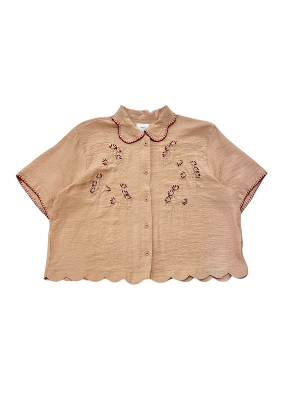 Du Jour Teracota Dills Flower Khaky - Short