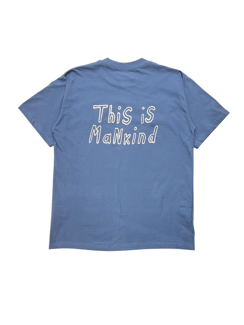 Seijun - Shortsleeve T-Shirt Steel Blue