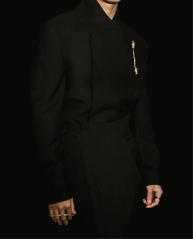 Sukma Runtuh Brooch Silver