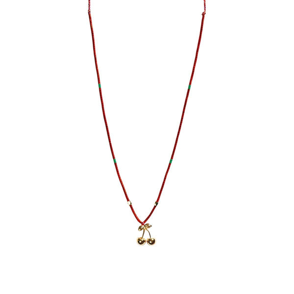 Cherry Red Necklace