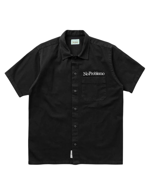 Aries Mini Problemo Uniform Shirt Black