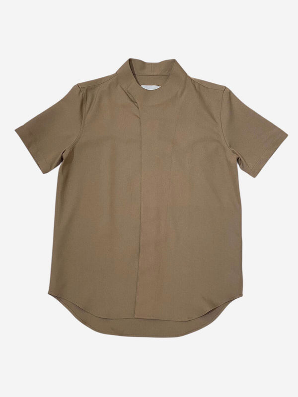 JS206 Etoupe Collarless Overlap SS EF