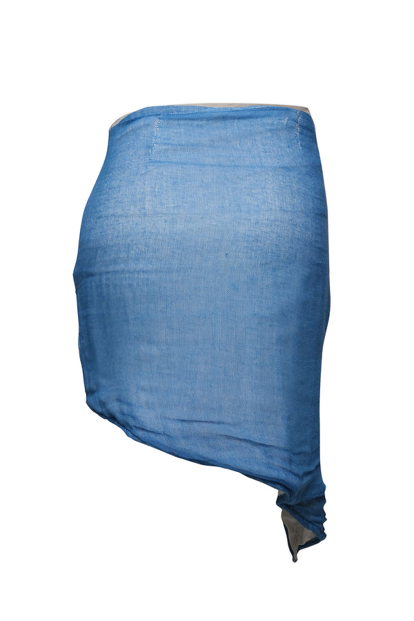 Calla Lily - Mini Skirt Indigo