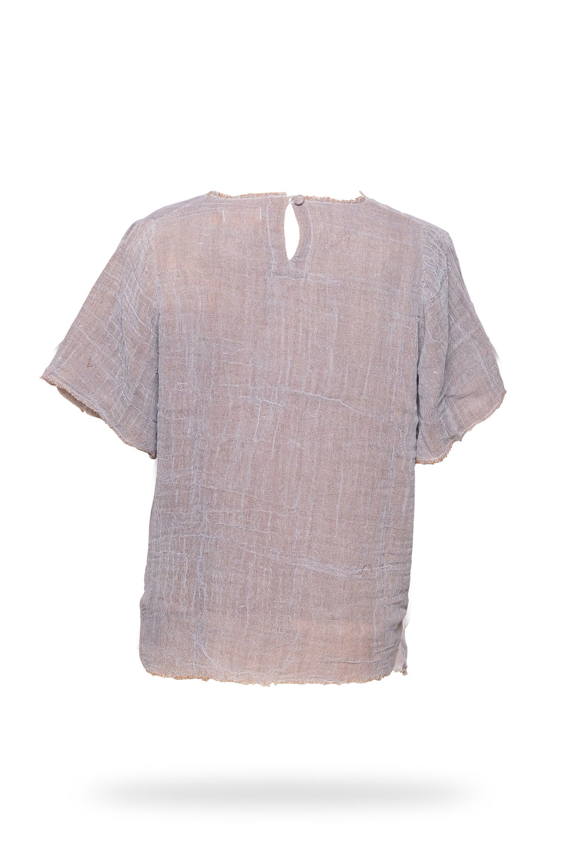 Basic - Top Blue Choco White
