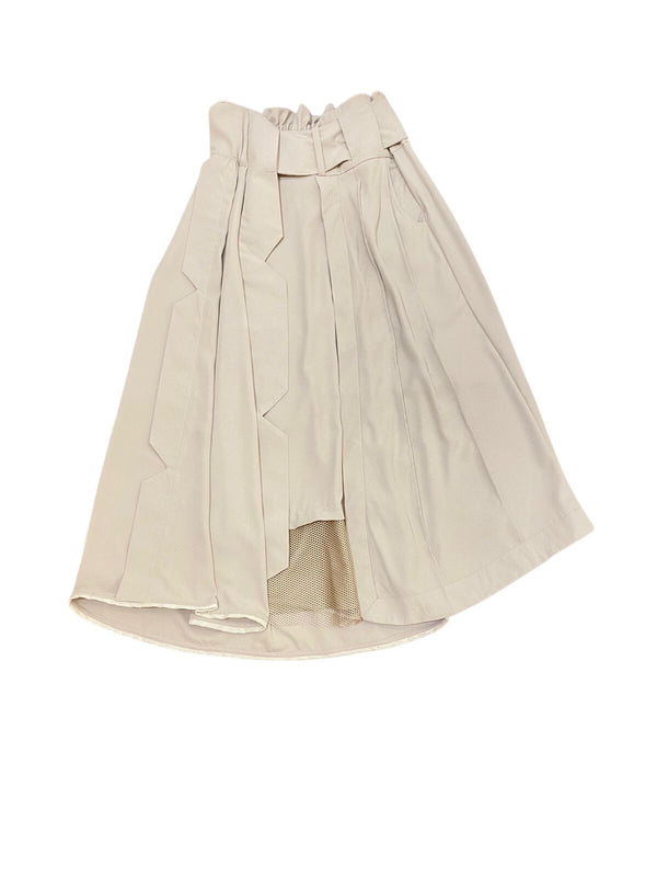 Mayumi Pleated Skirt Creme