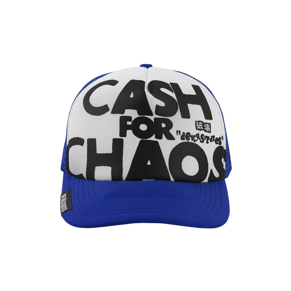 Chaos Trucker Cap Blue