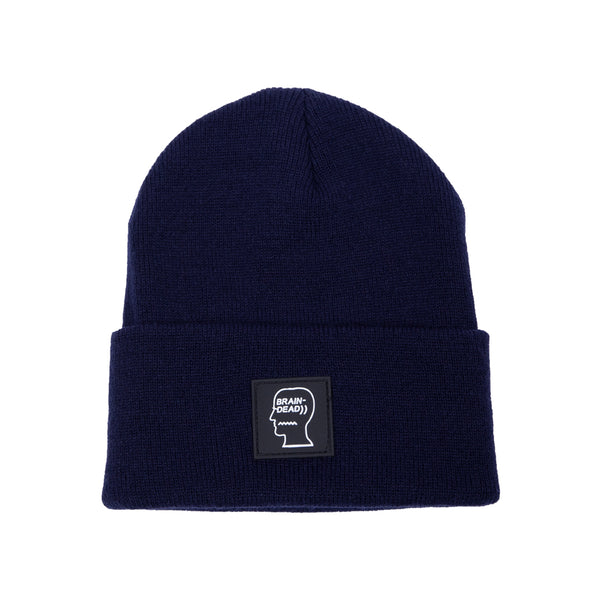 Logo Head Beanie - Navy