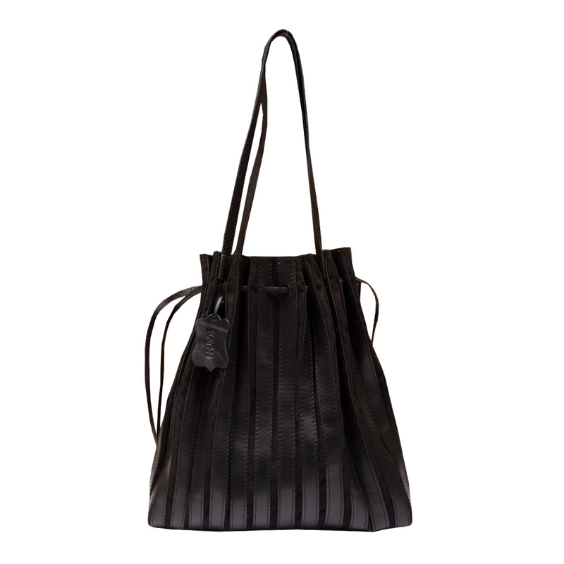 Medium Pleats Black